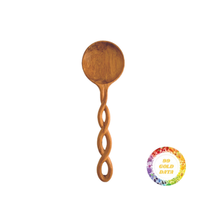 ไม้พายและช้อนไม้ออร์แกนิกเป็นมิตรต่อสิ่งแวดล้อมเครื่องใช้สำหรับทำอาหาร - Product Image 5