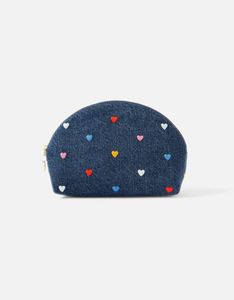 กระเป๋าเครื่องสำอาง HEART DENIM จากจีน - Product Image 1