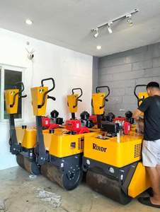 Compactador de motor Kubota de alta calidad, rodillo de carretera vibratorio, tambor doble, Bomag pequeño de bajo costo a la venta, núcleo de Motor hidráulico - Product Image 4