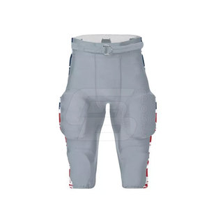 Vente en gros d'uniformes de football américain en polyester 100% ensembles d'équipe personnalisés à manches courtes de qualité unique - Product Image 4
