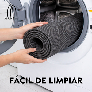 Tappeto Moderno Premium a Trama Piatta con Motivo a Spina di Pesce, Morbido e Antiscivolo per Soggiorno, Lavabile e Pieghevole - Product Image 6