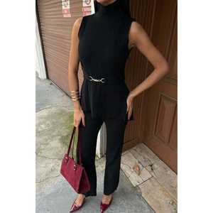 ชุดสูทลายริบบ์ออทัมน์โรส 9946 ผ้าถักคอตั้ง - Product Image 5