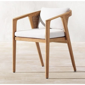<b>arm</b> teak <b>wood</b> dining <b>chair</b> made in indonesia - Product Image 1
