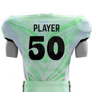 2025 logotipo personalizado 100% poliéster hecho uniforme de fútbol americano más vendido uniforme de fútbol americano - Product Image 3