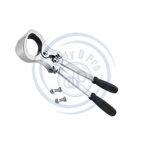 Fórceps de castración certificados CE ISO | Instrumentos quirúrgicos veterinarios y fórceps obstétricos para cirugía de reproducción animal - Product Image 4
