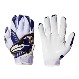 Gants de football américain Gants récepteurs larges Gants récepteurs de football américain Fabricant et fournisseur - Product Image 6