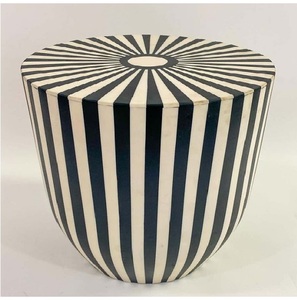 Taburetes con incrustaciones de hueso de barra modernos personalizados de alta calidad, superventas, mesa de consola con incrustaciones de hueso, muebles decorativos con incrustaciones de hueso - Product Image 1