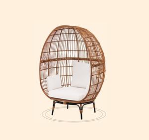 2025 meilleure vente ensemble de meubles d'extérieur modernes Love Net canapé de jardin cadre en aluminium rotin osier transat pour hôtels Resorts Day - Product Image 2