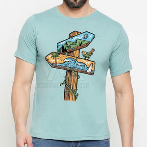 Nueva camiseta estampada para mujer, camisetas holgadas de lanzamiento nuevo para mujer, mangas cortas estampadas a la moda - Product Image 5