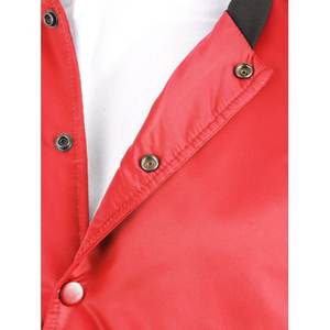 2026 Unisex High Quality Slim High Street Waterproof Windproof Varsity Jacket Breathable Canvas Fabric Front Logo for Winter - Product Image 4