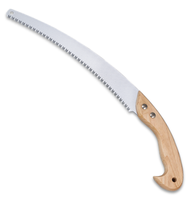 Scie à main en acier à haute teneur en carbone de 13 pouces avec manche en bois pour outils de travail du bois industriels et de bricolage