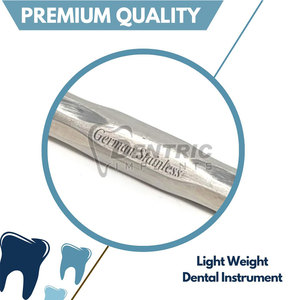 ชุดอุปกรณ์ทำฟันแบบแมนนวลด้ามจับกระจกกันหมอกทำจากสเตนเลสสตีลได้รับการรับรองจาก CE คลาส I - Product Image 3