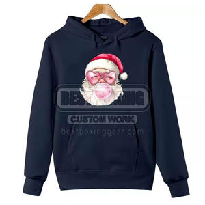 Jersey de algodón mezclado con capucha Uso al aire libre Ropa de moda Hombres Sudaderas CON CAPUCHA DE Navidad Ropa informal Uso de invierno - Product Image 2