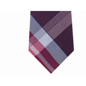 Cravatta Slim a Quadri Parkway da Uomo Kenneth Cole Reaction, Stampa Floreale Rossa, Taglia Regolare, Stile Casual e Formale di Lusso, Logo Personalizzato, Confezione Regalo - Product Image 3