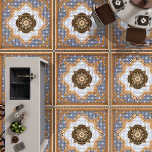 Interior Glossy Galicha Designs Ceramic Body in Size of 396x396mm Used for Villa Mall Showroom Livingroom - Product Image 4