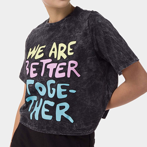 เสื้อยืดแฟชั่นใหม่สำหรับผู้หญิงเสื้อยืดซักกรดสำหรับชุดลำลอง - Product Image 6