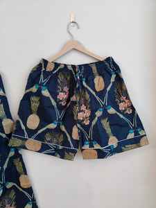 Conjunto de Pijama de Algodón 100% Suave con Estampado de Leopardo para Mujer, Cuello en V, Mangas Largas, Pantalones Jogger con Botones, Ajuste Holgado, Cómodo para el Verano - Product Image 2