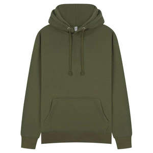 Pull Boxy Fit sérigraphié à capuche avec broderie de logo, sweats à capuche unis personnalisés pour hommes, vente en gros au meilleur prix - Product Image 5