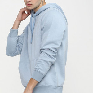 Haute qualité 500 grammes vêtements d'hiver lourds sweats à capuche Logo personnalisé bas quantité minimale de commande sweats à capuche unis en éponge française hommes OEM entretenu - Product Image 3