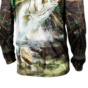 Camisas de Pesca con Capucha para Hombre, de Manga Larga, Transpirables, de Secado Rápido, de Poliéster de Alto Rendimiento, en Oferta - Product Image 5