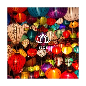 Farol de Seda FAVORITO DE LOS CLIENTES, Textura Pura para una Experiencia Cultural Auténtica y Luz Decorativa Colorida para Eventos Nocturnos - Product Image 1