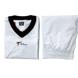 Top Trending WTF Taekwondo uniforme artes marciales Dobok exquisito bordado TKD traje para adultos y niños Taekwondo Gear Set - Product Image 4