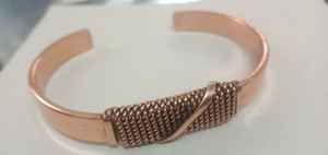 Premium Quality <b>Copper</b> Magnetic Fashion Bracelet Arthritis Therapy <b>Bangle</b> - Product Image 2