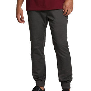 Pantalones de chándal de lona informales de cintura alta personalizados para hombre, ligeros, transpirables, de secado rápido, para entrenamiento en el gimnasio, pantalones deportivos para correr - Product Image 1