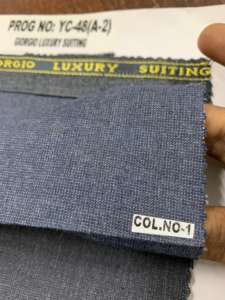 Tissu en polyviscose de qualité supérieure, 58 pouces de large, pour la confection de vêtements pour hommes et femmes - Product Image 2