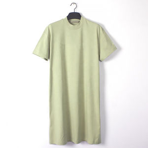 Nueva camiseta 2023 de algodón para mujer, bolsillo lateral oculto, camisetas sueltas de secado rápido de color personalizado para mujer, venta al por mayor, personalización OEM - Product Image 2