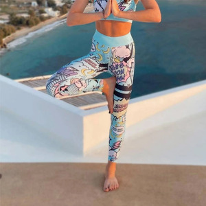 <b>Low</b> MOQ Custom Logo Plus Size Sublimation Women Scrunch Butt <b>Leggings</b> Yoga Pants Gym <b>Leggings</b> S-4XL - Product Image 5