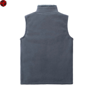 Chaqueta de Forro Polar con Cremallera Completa para Hombre, Ropa de Trabajo Informal para Exteriores, Otoño/Invierno, Servicio OEM Disponible - Product Image 6