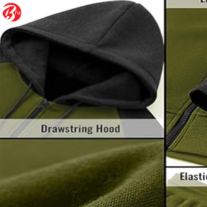 ชุดวอร์มผ้าฝ้ายแขนยาวสำหรับผู้ชายชุดใส่โลโก้แบบสั่งตัดตามขนาดสำหรับฤดูหนาว - Product Image 5