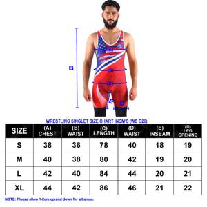 เครื่องแบบมวยปล้ำระดับมืออาชีพจากสหรัฐอเมริกาเสื้อกล้ามมวยปล้ำก่อสร้างทนทาน - Product Image 6