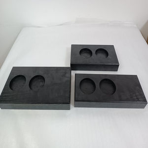 Blocs de chêne <span class=keywords><strong>en</strong></span> placage de couleur naturelle avec 2 fentes Présentoir <span class=keywords><strong>en</strong></span> <span class=keywords><strong>bois</strong></span> pour base de distributeur de <span class=keywords><strong>savon</strong></span> liquide et bouteilles à pompe Socle <span class=keywords><strong>en</strong></span> <span class=keywords><strong>bois</strong></span> - Product Image 5