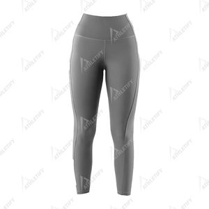 Leggings de Yoga de Cintura Elástica, Largos, de Spandex/Poliéster, Elásticos y Transpirables para Estilos de Vida Activos con Máxima Comodidad - Product Image 5