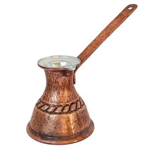 Cafetière turque en cuivre de qualité exclusive, vaisselle, tasse à café, décoration de table pour la maison, la cuisine, le restaurant, l'hôtel, les fêtes, fabriqué en Inde - Product Image 1