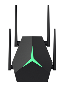 Répéteur Wi-Fi 1200 Mbps Double Bande avec Port LAN <span class=keywords><strong>Filaire</strong></span>, Amplificateur de Signal 2,4 GHz Longue Portée 5G, 4 Antennes 5.0dBi, Couverture 300-500 m² - Product Image 1