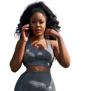 Ensemble de vêtements de sport pour femmes, soutien-gorge de sport et short taille haute, deux pièces, tenue de sport active, extensible - Product Image 2