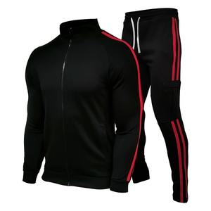 Conjunto de ropa deportiva para hombre 2025, traje deportivo de gimnasio de estilo clásico de algodón para correr, sudaderas térmicas a prueba de viento, transpirable, cálido, para correr - Product Image 2