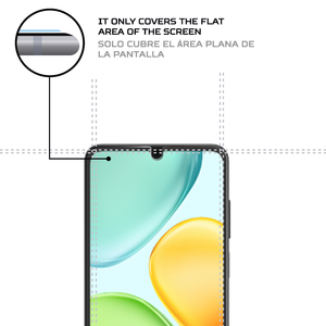 อุปกรณ์ป้องกันหน้าจอกันกระแทกสำหรับโทรศัพท์มือถือ Honor X6D พรีเมี่ยม - Product Image 4