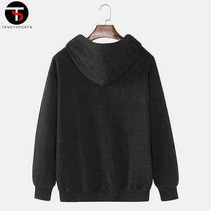 เสื้อกันหนาวมีฮู้ดแบบสวมหัวของผู้ชายผ้าฝ้าย360ก. 100เปอร์เซ็นต์เสื้อสเวตเชิ้ตสวมใส่สบายระบายอากาศได้ดีสำหรับสวมใส่สบาย - Product Image 2