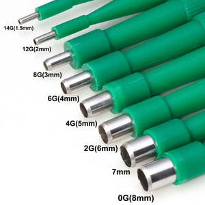 Kit d'outils de piercing cutané micro-punch 14G 0G en acier inoxydable jetable pour piercing corporel - Product Image 4