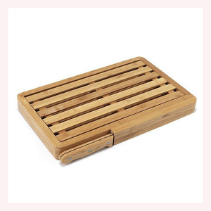 Stylish Wooden Trivet Tray Set with Lid <b>Heat</b>-Resistant, Eco-Conscious, and Designed for Modern Entertaining - Product Image 1