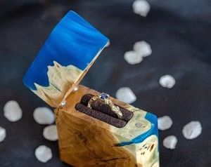 Boîte à bijoux pliable artisanale au design fonctionnel - Product Image 6