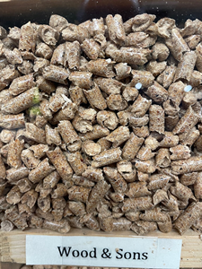 ขี้เลื่อยไม้พรีเมียม RTS Wood Sons น้ำหนัก 40 ปอนด์ ผลิตจากไม้สนขาวตะวันออกของรัฐเมน ใช้สำหรับระบบทำความร้อน ปริมาณเถ้า 0.7% ความชื้น 10% ความหนาแน่น - Product Image 2