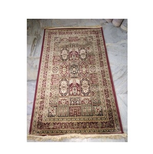 Nouvelle arrivée de tapis en soie de coton à poils hauts avec motif brodé pour la chambre à coucher et le salon disponible au prix de gros - Product Image 1
