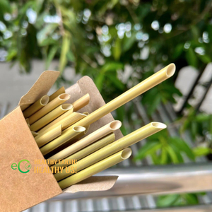 Producto paja orgánica Eco2go pajita de hierba/pajitas de hierba Vietnam con el precio más barato pero de alta calidad natural ecológico - Product Image 4