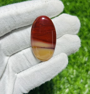 Piedras preciosas de jaspe de cristal suelto de alta calidad, collar de amatista de Jade de ópalo Mookite Natural, curación de energía, cabujón caído de cuarzo - Product Image 3