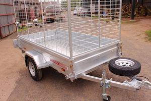 ซัพพลายเออร์รถพ่วงอเนกประสงค์/รถพ่วงแบบกล่อง ขนาด 8x4 คุณภาพดีที่สุดใกล้ฉัน ขายในราคาถูก - Product Image 5